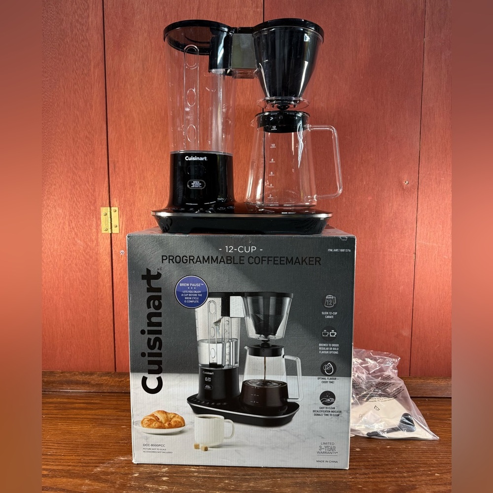 Cuisinart 12-Cup Programmable Coffeemaker DCC-8000PC